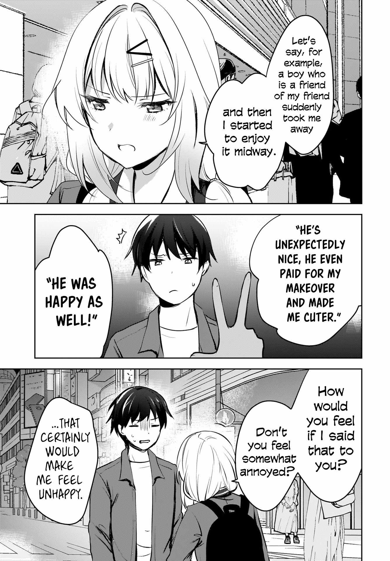 Ushiro no Seki no Gyaru ni Sukarete Shimatta -Mou Ore wa Damekamoshirenai- Chapter 9 16